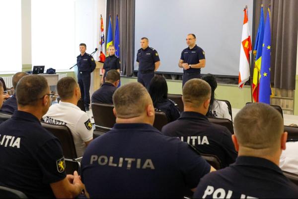 Sesiuni de formare profesională pentru polițiști