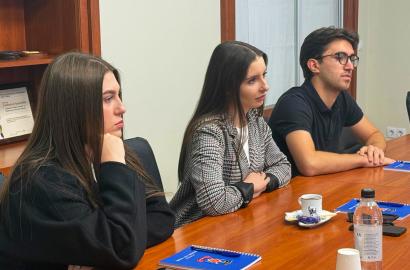 Academia „Ștefan cel Mare”, gazda unei întrevederi cu reprezentanții Asociației Naționale a Studenților în Drept și Poliție imagine 2