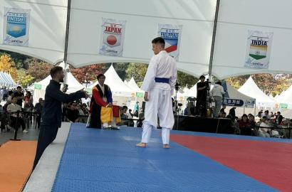 Două medalii pentru studentul Academiei la Campionatul Mondial de Taekkyeon imagine 2