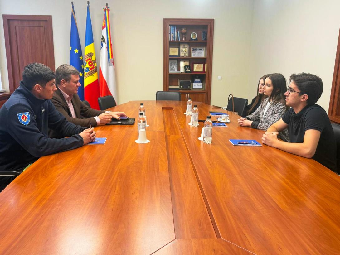 Academia „Ștefan cel Mare”, gazda unei întrevederi cu reprezentanții Asociației Naționale a Studenților în Drept și Poliție