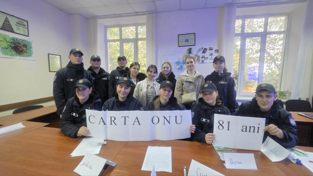 Carta ONU la 81 de ani și viziunea tinerilor juriști asupra păcii și securității internaţional